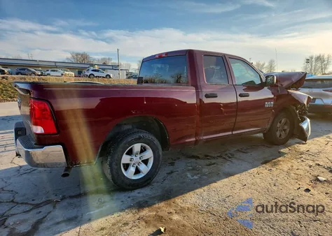2017 Ram 1500 St from USA, damaged, VIN 1C6RR6FG5HS860441